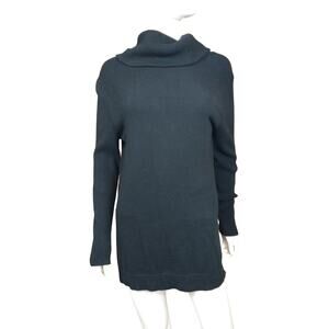 Chicos Zenergy Women Medium Sweater Skirt Vintage Dark Green